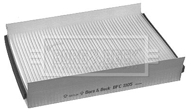 BORG & BECK Фильтр, воздух во внутренном пространстве BFC1105